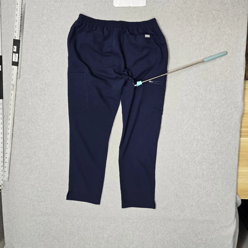 FIGS Women Scrub Pants M/P Blue Yola Skinny Technical Collection PO 1616 READ